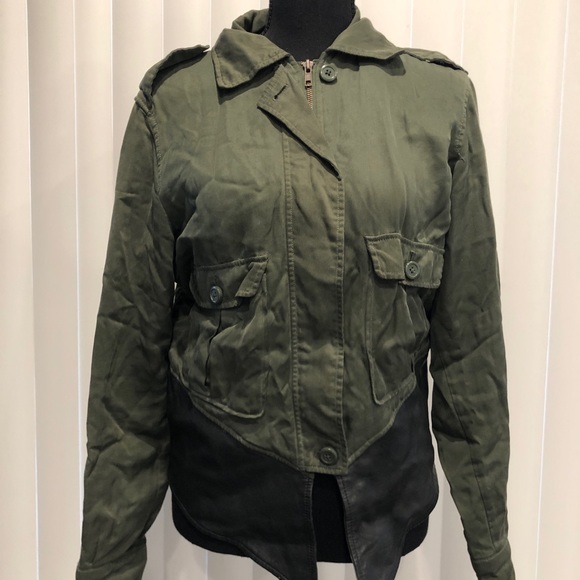 Dakota Collective Army Green jacket size Small - Picture 7 of 10